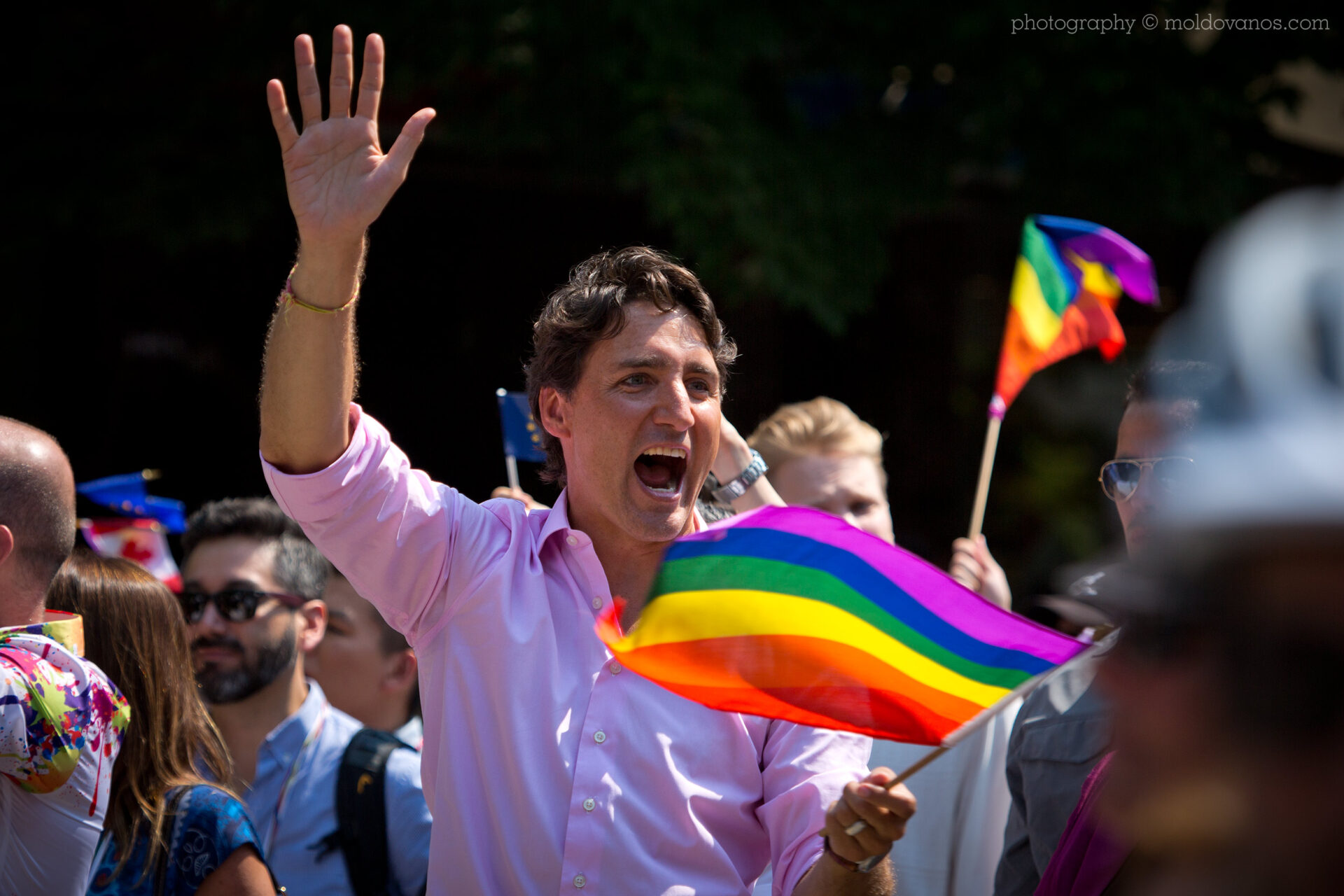 Festival Photography- Canadian Prime Minister Justin Trudeau- Moldovanos Photography