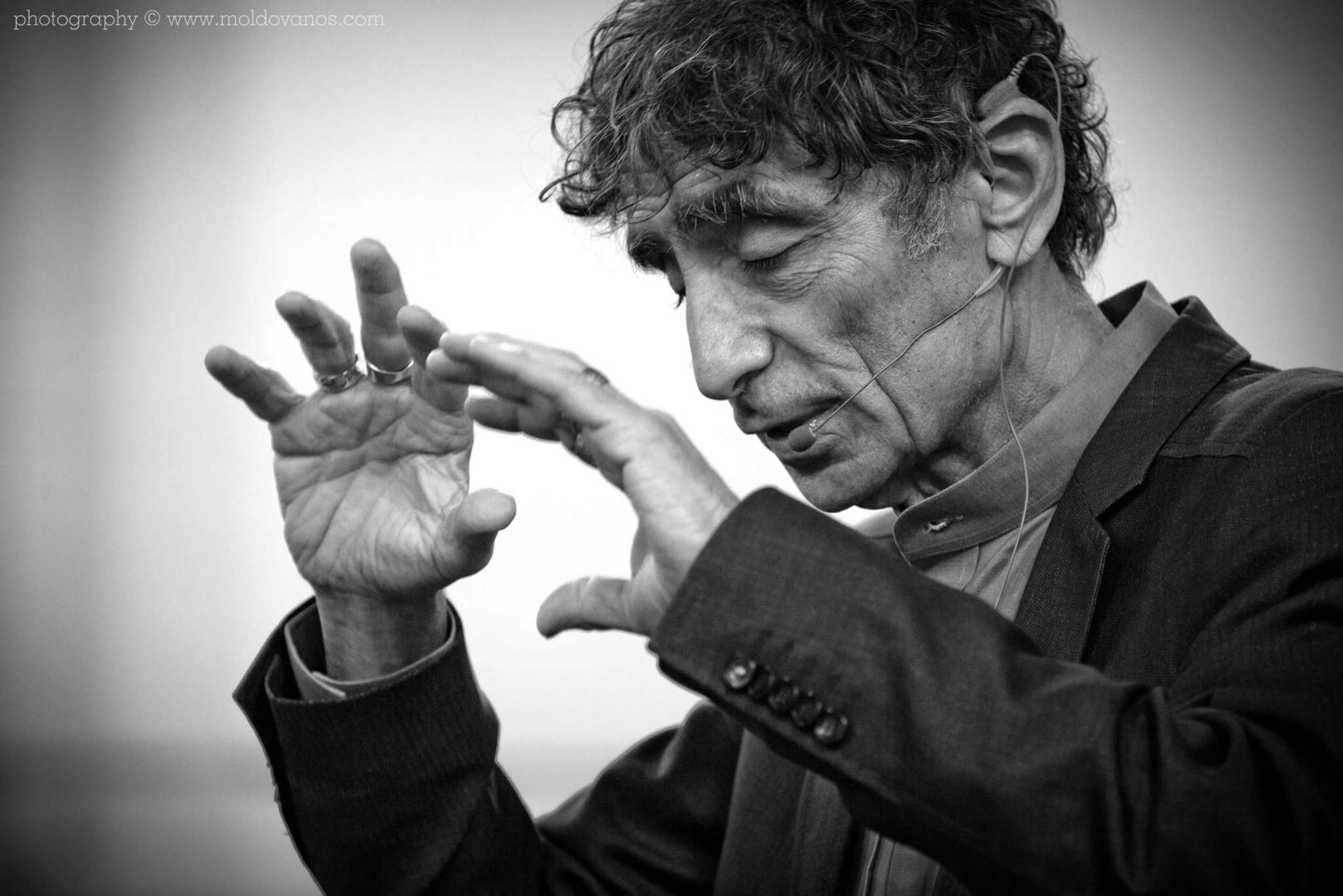 Best-selling Author Dr. Gabor Maté- Event Photography by Paul Moldovanos © moldovanos.com