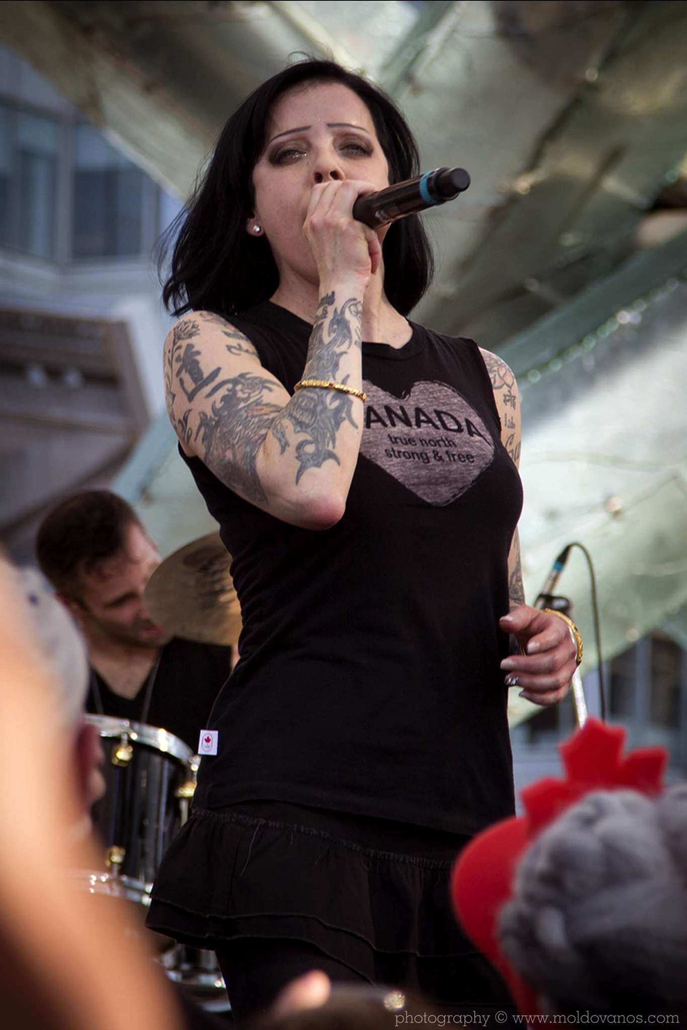 Bif Naked- Rock - Music Photography by Paul Moldovanos © moldovanos.com